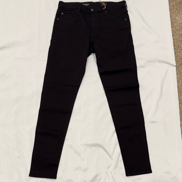 NWT AG Adriano Goldschmied The Farrah Skinny Jeans—Black 31R - Picture 9 of 14